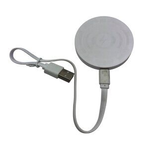 Portable Wireless Charger Pad With USB Cable Compact Design For Easy Use & Trave